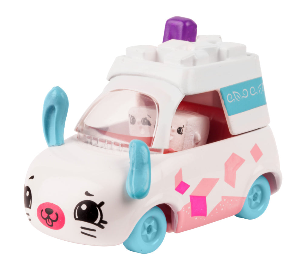 CUTIE CARS SHOPKINS S3 3 PACK TEA BRAKE COLLECTION
