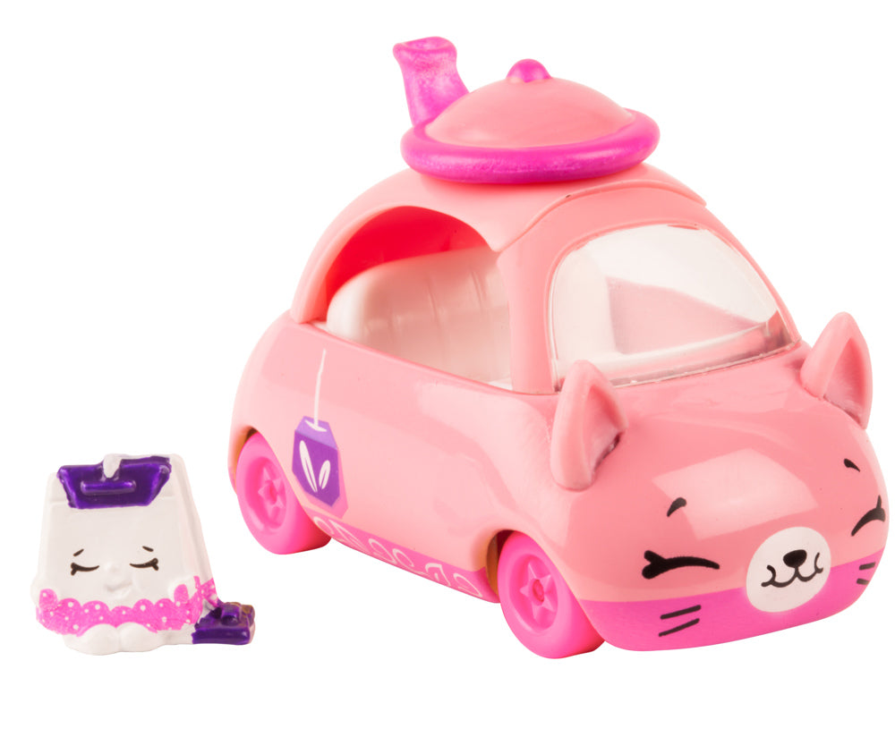 CUTIE CARS SHOPKINS S3 3 PACK TEA BRAKE COLLECTION