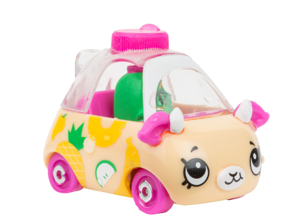 CUTIE CARS SHOPKINS W1 COLOR CHANGE PACK QT3-C04 JUICY DRIVER
