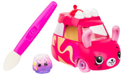 CUTIE CARS SHOPKINS W1 COLOR CHANGE PACK QT3-C02 MARBLE MOTOR