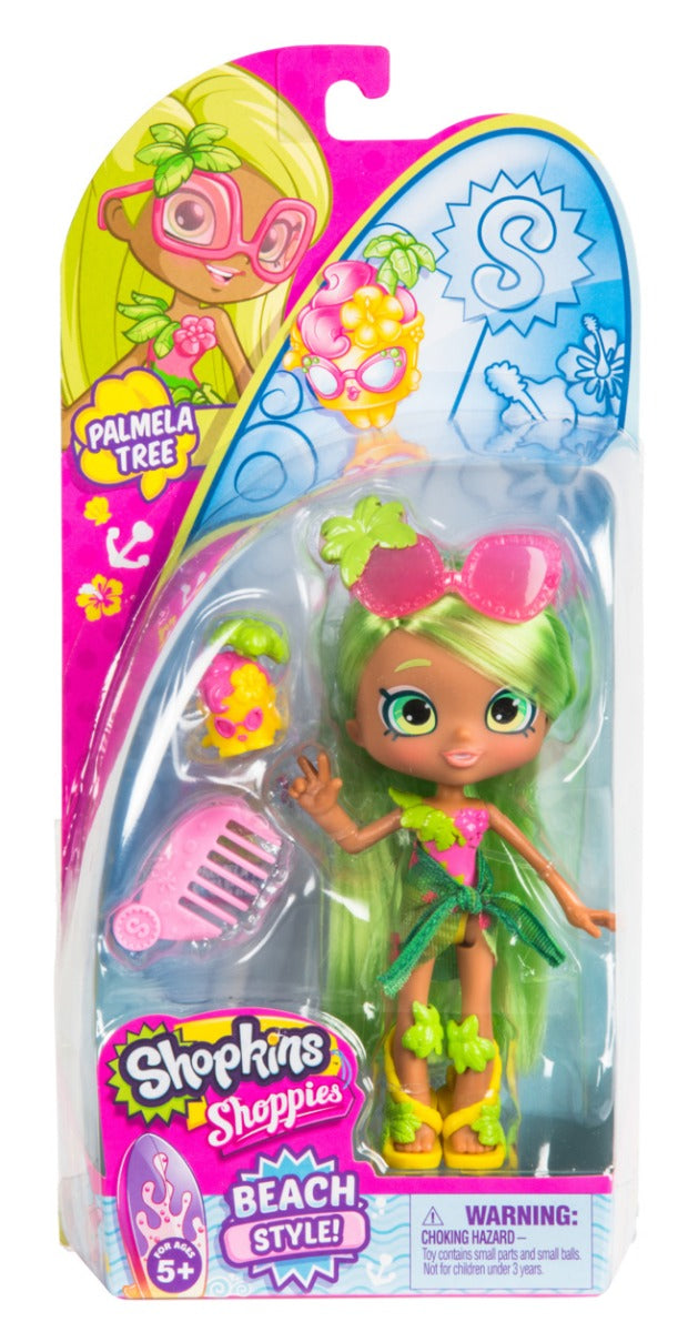 SHOPKINS SHOPPIES S7 W2 DOLL SINGLE PACK PALMELA TREE