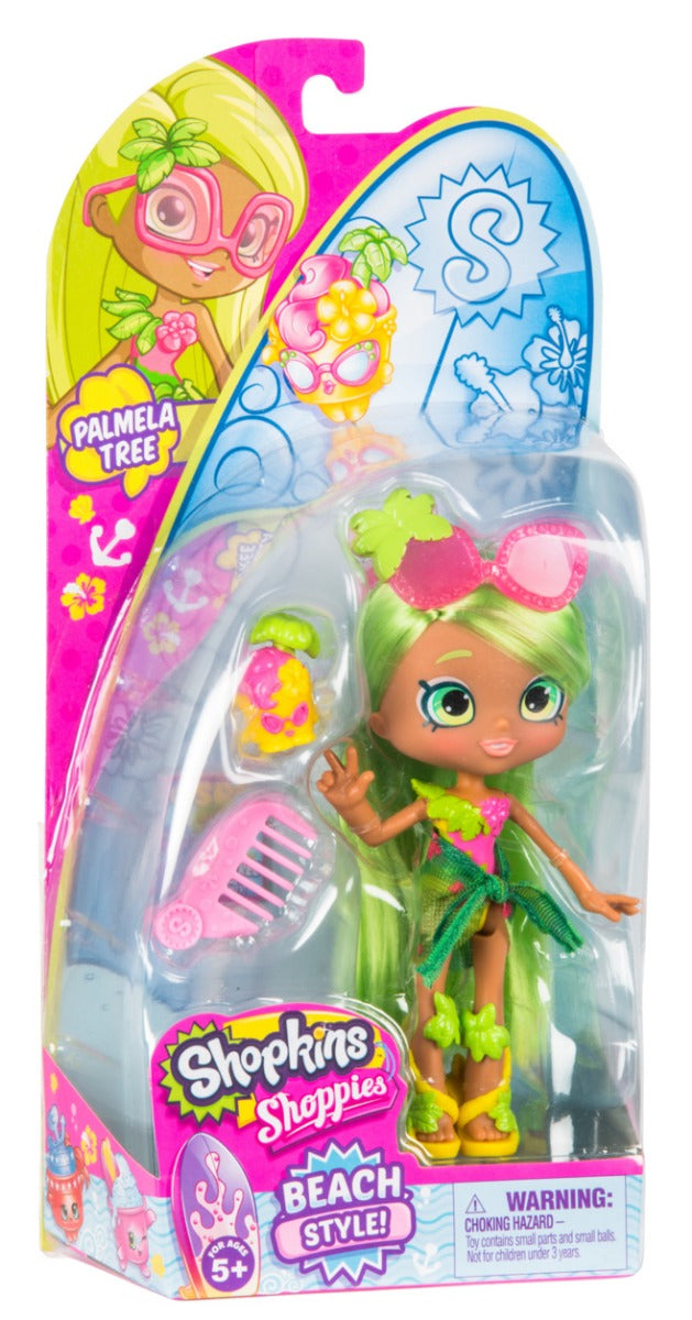 SHOPKINS SHOPPIES S7 W2 DOLL SINGLE PACK PALMELA TREE
