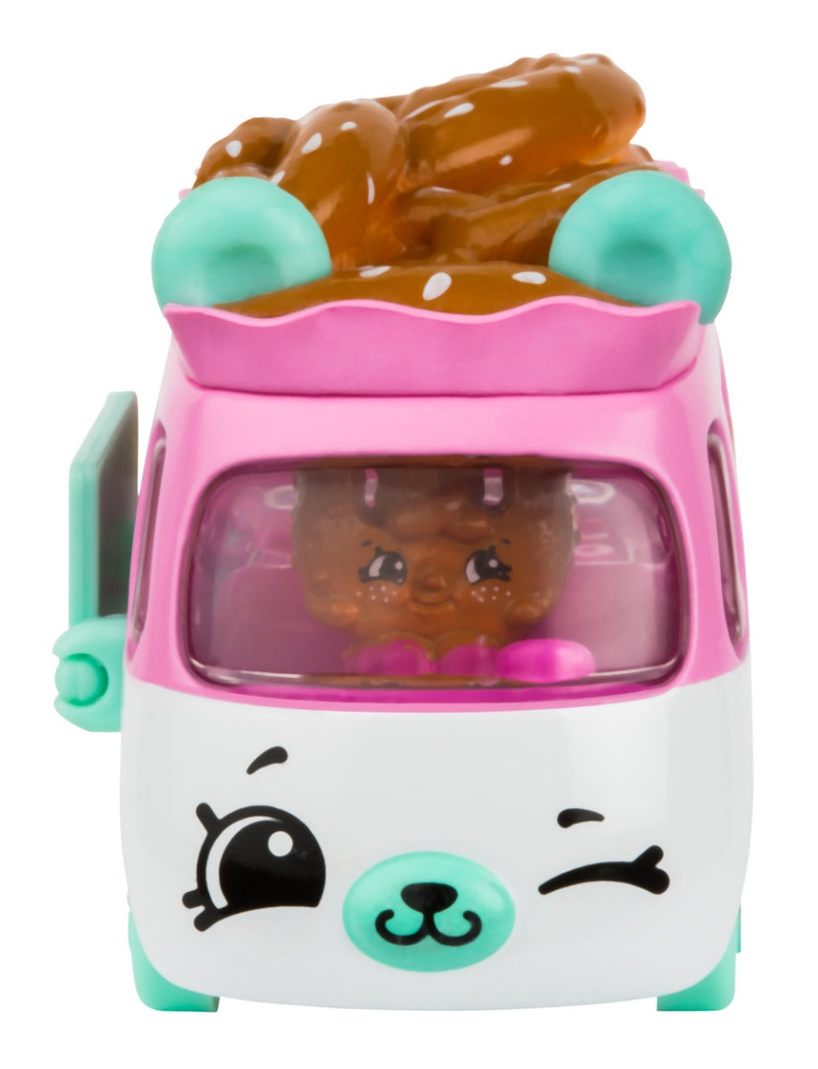 CUTIE CARS SHOPKINS S3 W2 SINGLE PACK QT3-12 PRETZEL EXPRESS