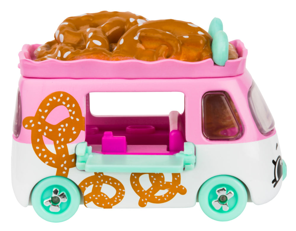 CUTIE CARS SHOPKINS S3 W2 SINGLE PACK QT3-12 PRETZEL EXPRESS