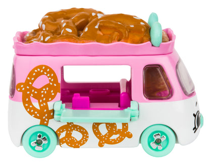 CUTIE CARS SHOPKINS S3 W2 SINGLE PACK QT3-12 PRETZEL EXPRESS