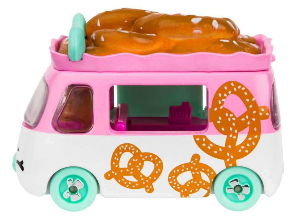 CUTIE CARS SHOPKINS S3 W2 SINGLE PACK QT3-12 PRETZEL EXPRESS