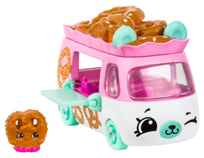 CUTIE CARS SHOPKINS S3 W2 SINGLE PACK QT3-12 PRETZEL EXPRESS