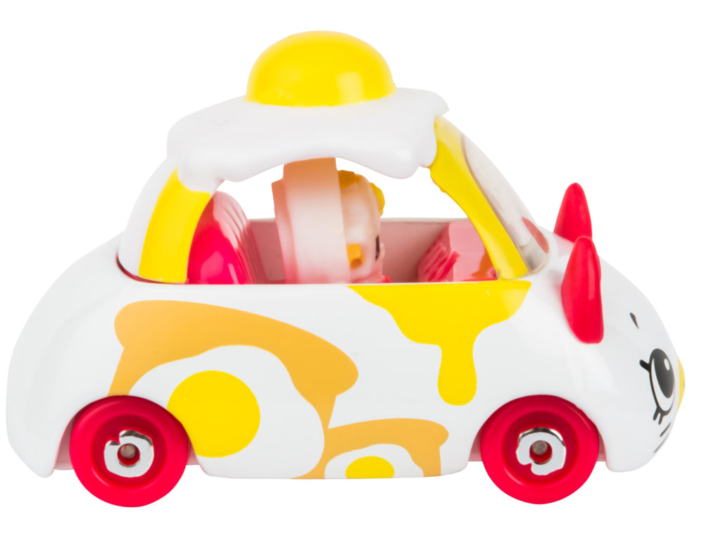 CUTIE CARS SHOPKINS S3 W2 SINGLE PACK QT3-22 EGG CART