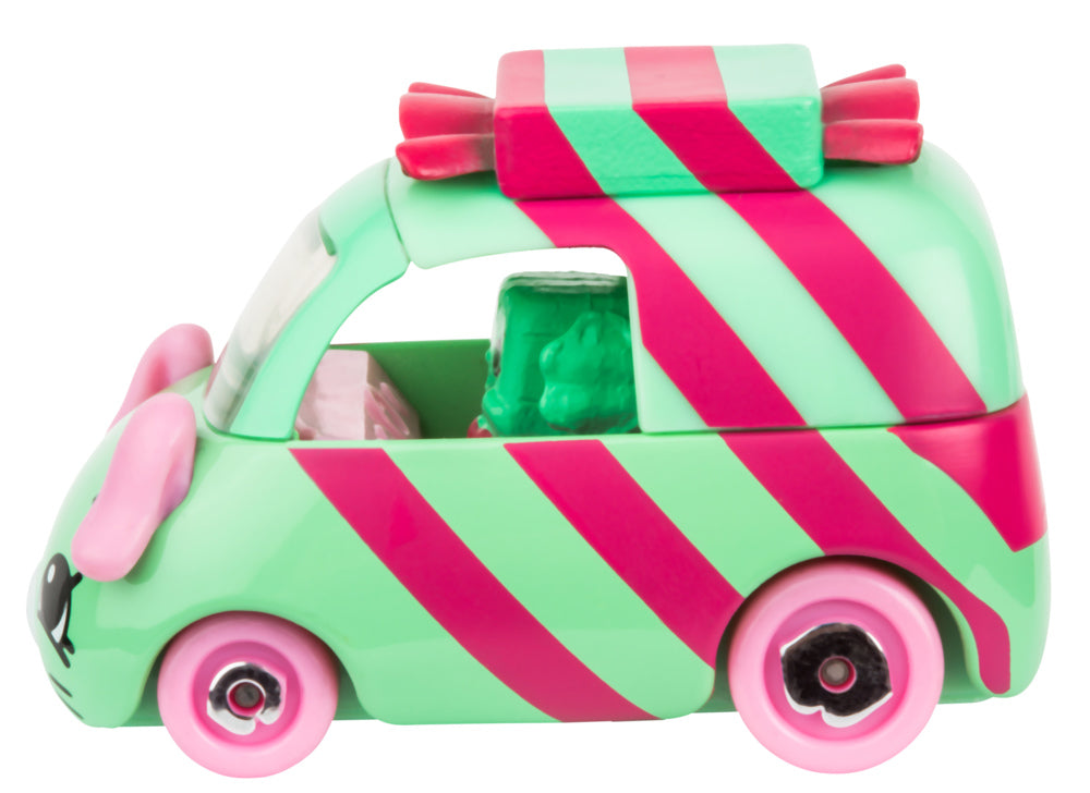 CUTIE CARS SHOPKINS S3 W2 SINGLE PACK QT3-08 WRAPPER RIDER