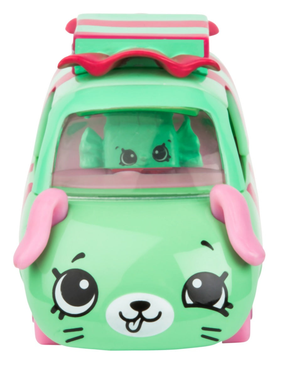 CUTIE CARS SHOPKINS S3 W2 SINGLE PACK QT3-08 WRAPPER RIDER