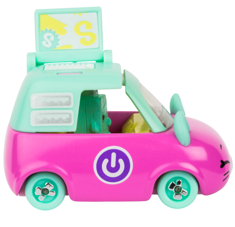 CUTIE CARS SHOPKINS S3 W2 SINGLE PACK QT3-09 LAPTOP LIMO