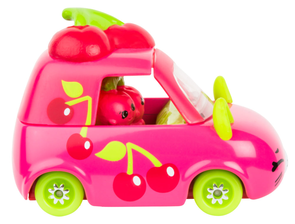 CUTIE CARS SHOPKINS S3 W2 SINGLE PACK QT3-21 CHERRY RIDE