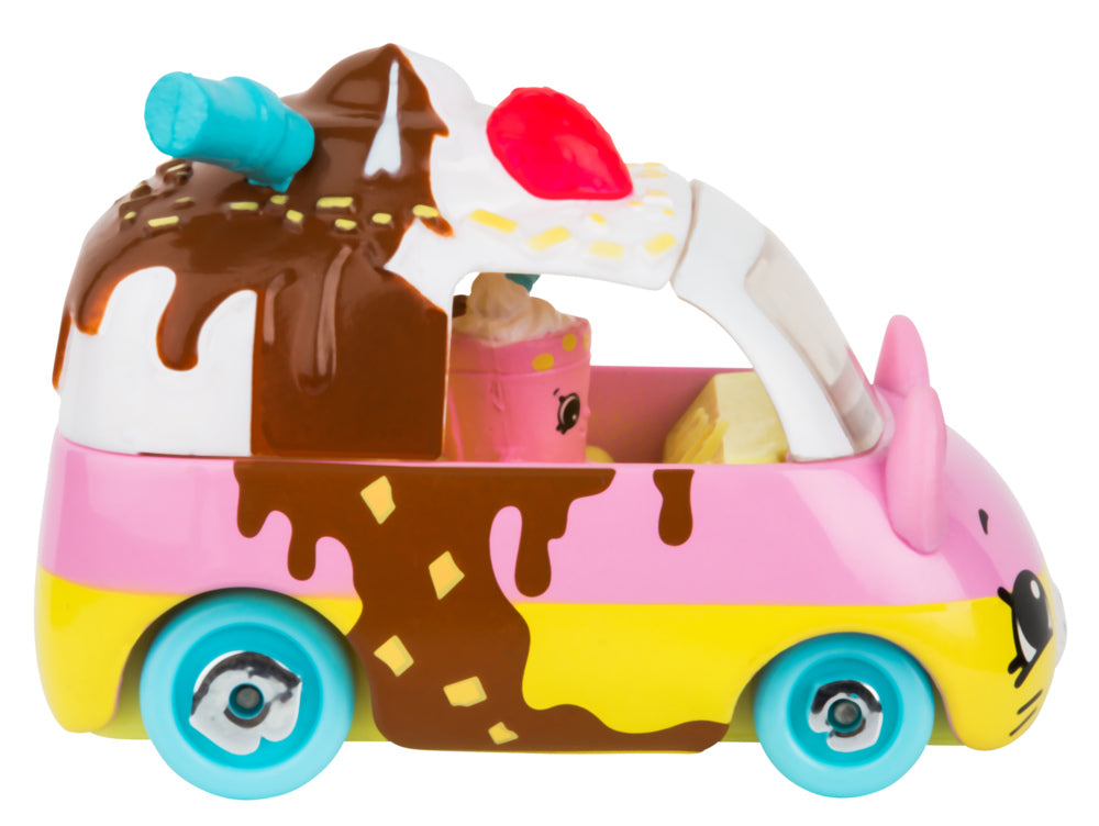 CUTIE CARS SHOPKINS S3 W2 SINGLE PACK QT3-05 ROLLER SHAKER