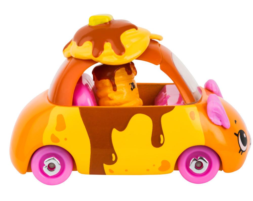 CUTIE CARS SHOPKINS S3 W2 SINGLE PACK QT3-06 PANCAKE CRUISER