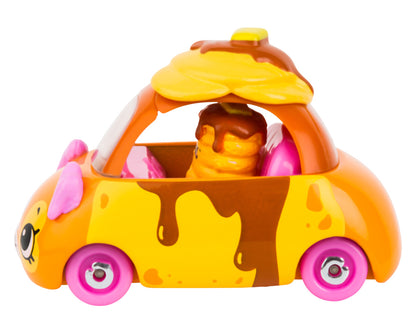 CUTIE CARS SHOPKINS S3 W2 SINGLE PACK QT3-06 PANCAKE CRUISER