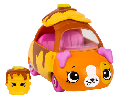 CUTIE CARS SHOPKINS S3 W2 SINGLE PACK QT3-06 PANCAKE CRUISER