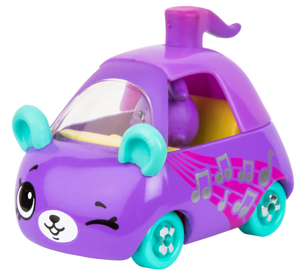 CUTIE CARS SHOPKINS S3 W2 SINGLE PACK QT3-14 WHEELY MUSICAL