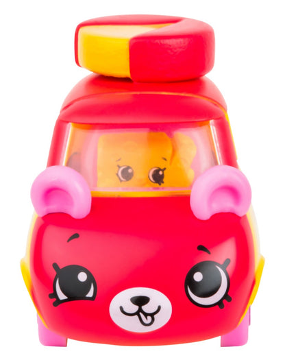 CUTIE CARS SHOPKINS S3 W2 SINGLE PACK QT3-03 CHEESY RIDER