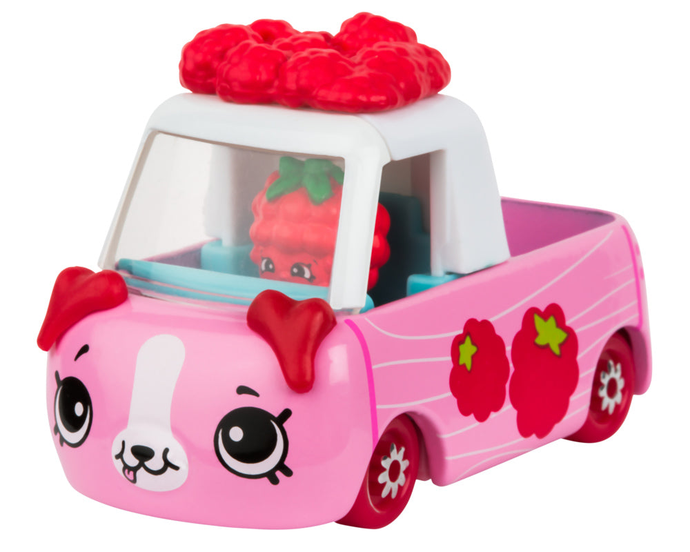 CUTIE CARS SHOPKINS S3 W2 SINGLE PACK QT3-13 RASBERRY ROADS