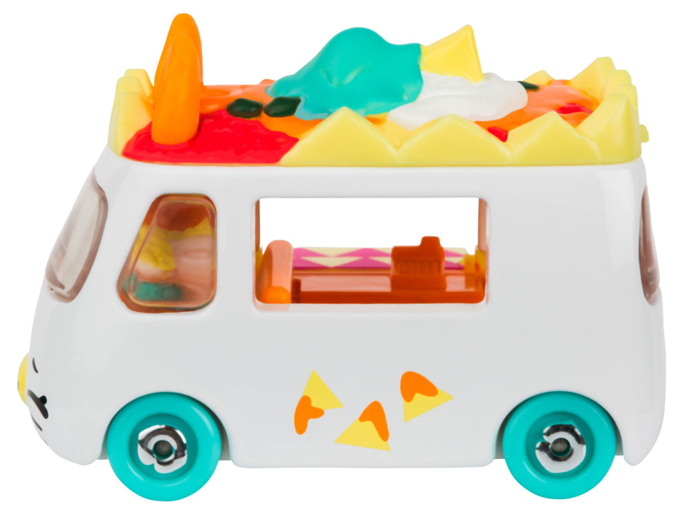 CUTIE CARS SHOPKINS S3 W2 SINGLE PACK QT3-10 NACO NACHO VAN