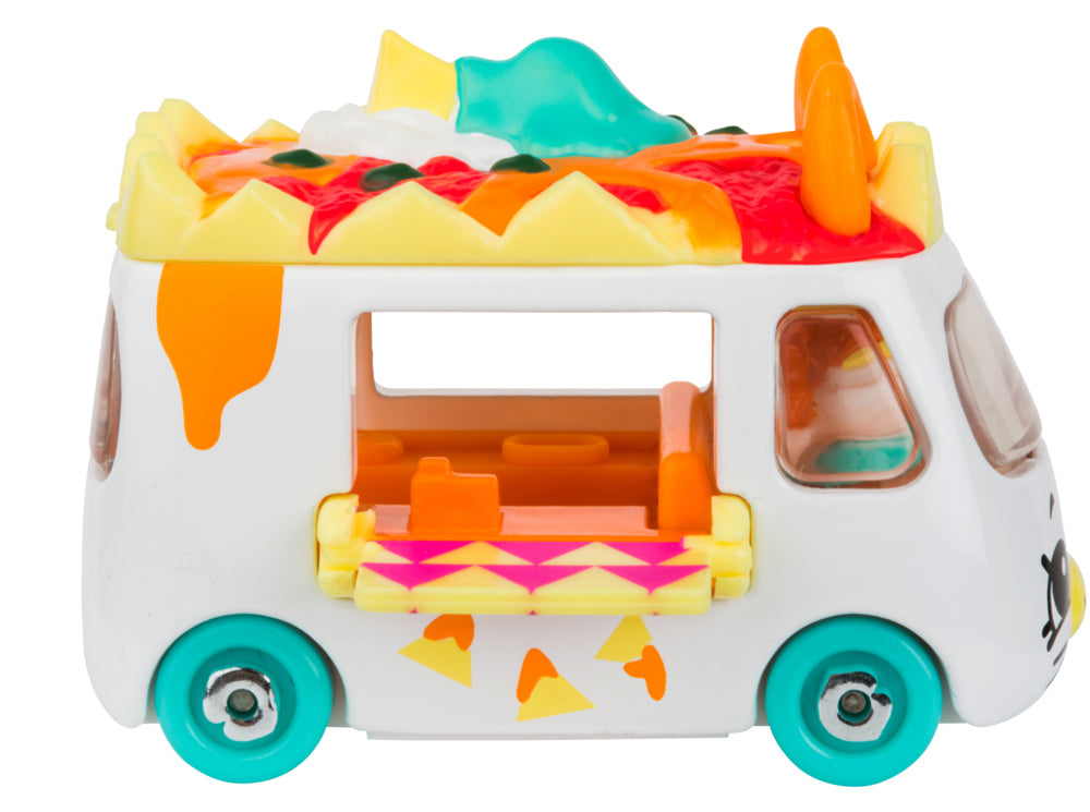 CUTIE CARS SHOPKINS S3 W2 SINGLE PACK QT3-10 NACO NACHO VAN