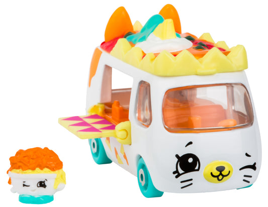 CUTIE CARS SHOPKINS S3 W2 SINGLE PACK QT3-10 NACO NACHO VAN