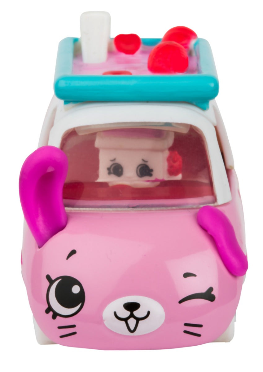 CUTIE CARS SHOPKINS S3 W3 SINGLE PACK QT3-15 ROADIE YOGURT