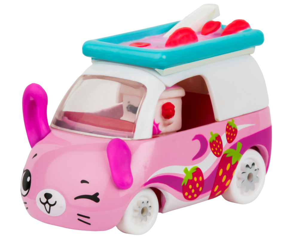 CUTIE CARS SHOPKINS S3 W3 SINGLE PACK QT3-15 ROADIE YOGURT