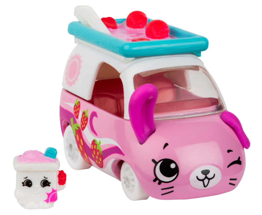 CUTIE CARS SHOPKINS S3 W3 SINGLE PACK QT3-15 ROADIE YOGURT