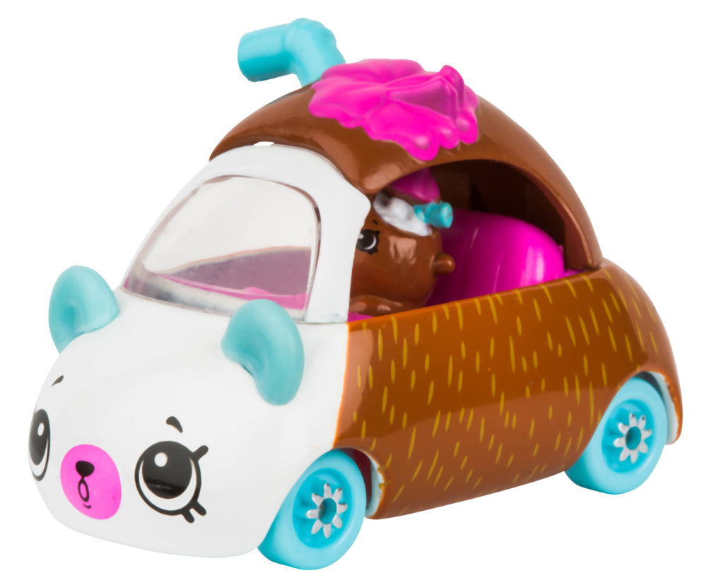 CUTIE CARS SHOPKINS S3 W3 SINGLE PACK QT3-15 COCONUT CAR