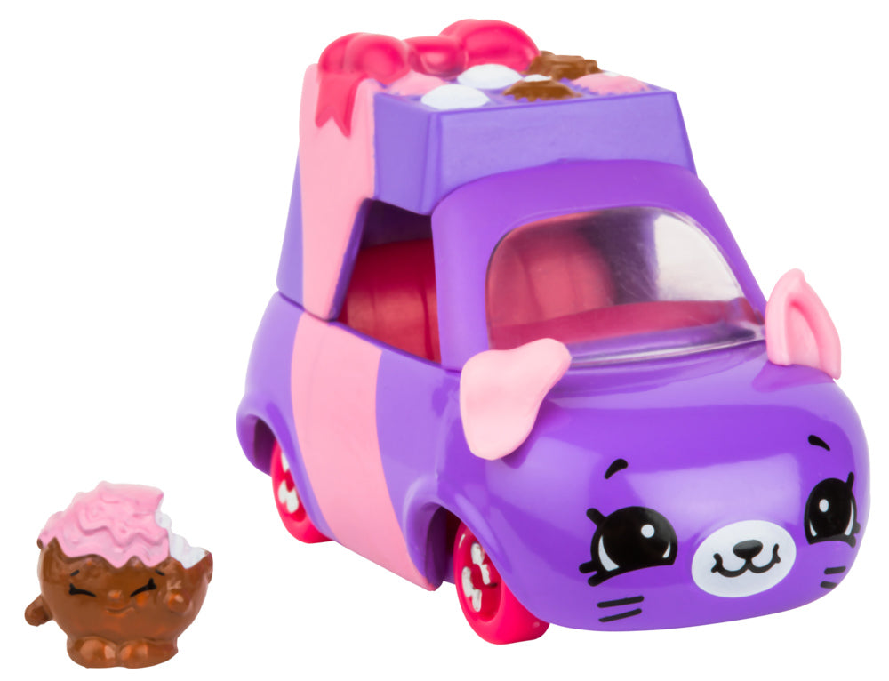 CUTIE CARS SHOPKINS S3 W3 SINGLE PACK QT3-16 CHOC TOP