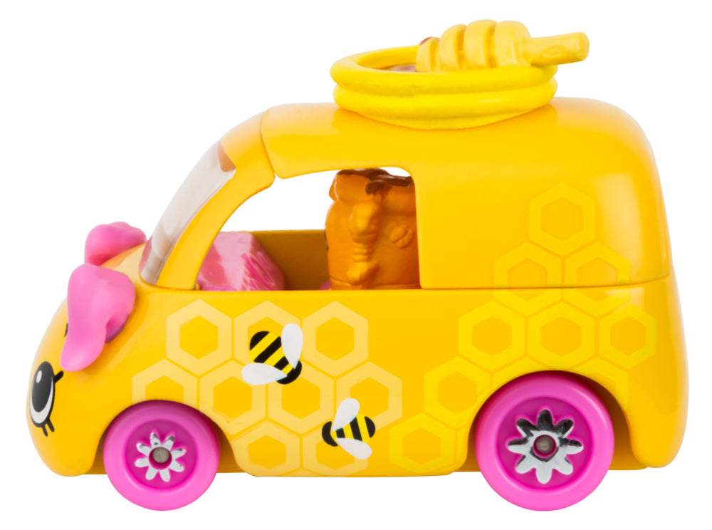 CUTIE CARS SHOPKINS S3 W3 SINGLE PACK QT3-18 HONEY POT TOP