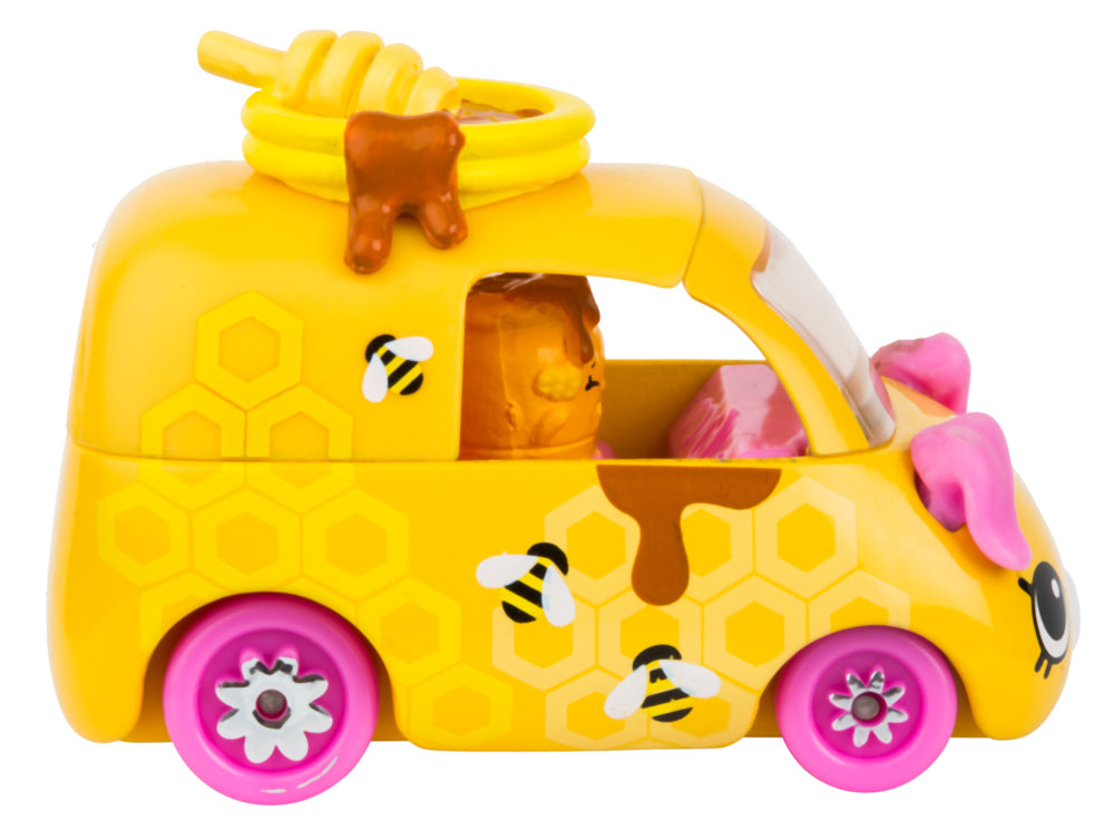 CUTIE CARS SHOPKINS S3 W3 SINGLE PACK QT3-18 HONEY POT TOP
