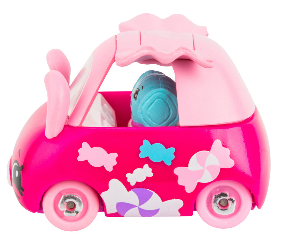 CUTIE CARS SHOPKINS W2 COLOR CHANGE PACK QT3-C10 WHEELIE SWEET