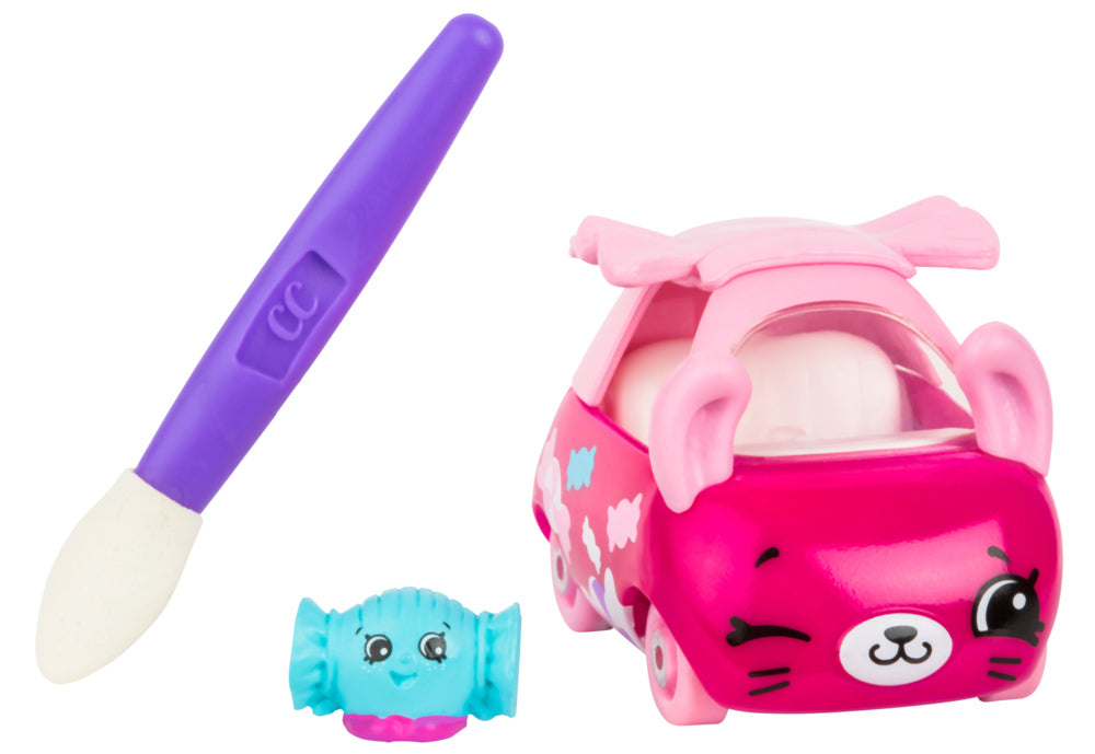 CUTIE CARS SHOPKINS W2 COLOR CHANGE PACK QT3-C10 WHEELIE SWEET