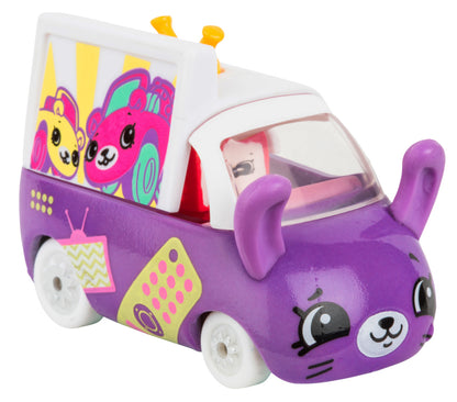 CUTIE CARS SHOPKINS W2 COLOR CHANGE PACK QT3-C09 TV TRAVELER