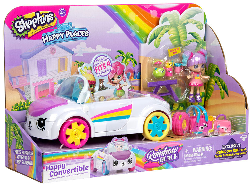 HAPPY PLACES SHOPKINS S5 HAPPY CONVERTIBLE
