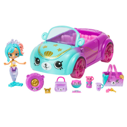 SHOPKINS HAPPY PLACES S6 MERMAID CORAL CRUISER