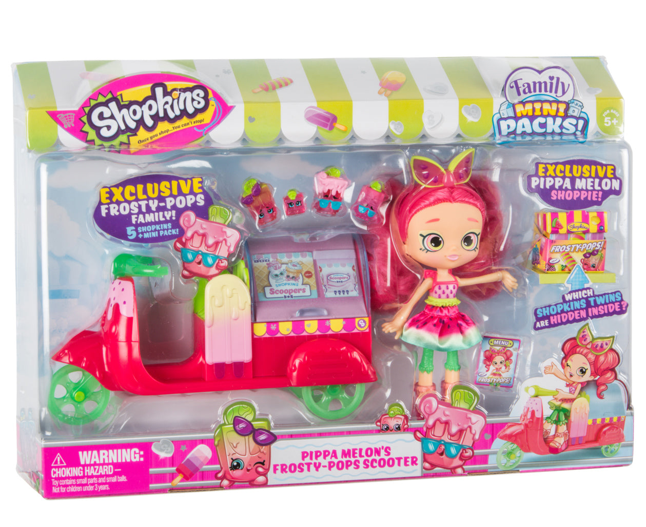 SHOPKIN SHOPPIES S8 FROSTY-POPS SCOOTER