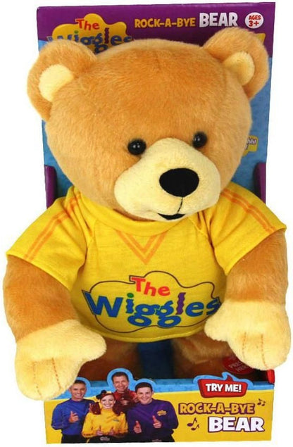 THE WIGGLES ROCK-A-BYE SINGING & DANCING BEAR 10"