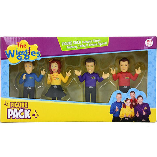 THE WIGGLES FIGURE PACK 2015 (Simon, Anthony, Lachy & Emma)