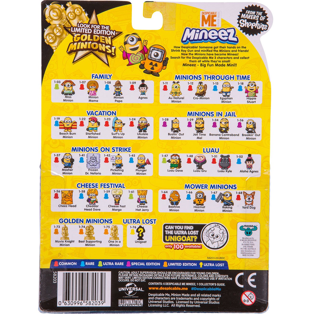 DESPICABLE ME S1 DELUXE CHARACTER PACK