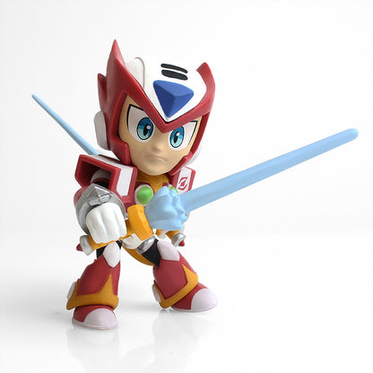 MEGAMAN WAVE 1 ACTION VINYLS PDQ CASE