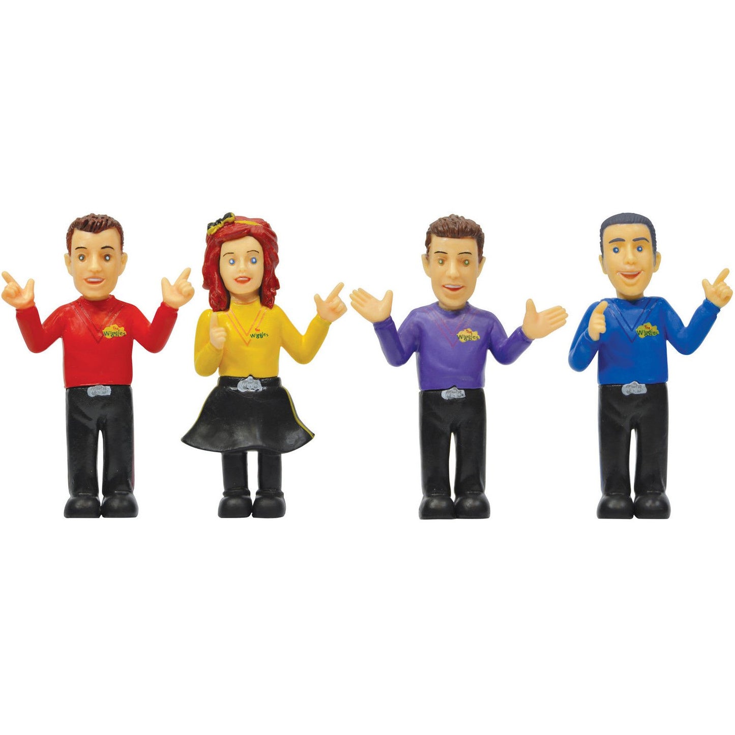 THE WIGGLES FIGURE PACK 2015 (Simon, Anthony, Lachy & Emma)