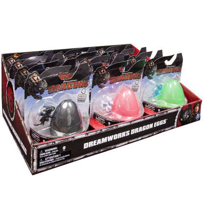 DREAMWORKS DRAGONS DRAGON EGG BLACK