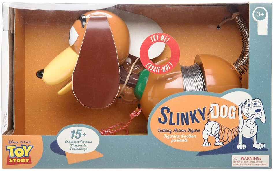 DISNEY STORE TOY STORY SLINKY DOG TALKING ACTION FIGURE
