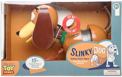 DISNEY STORE TOY STORY SLINKY DOG TALKING ACTION FIGURE