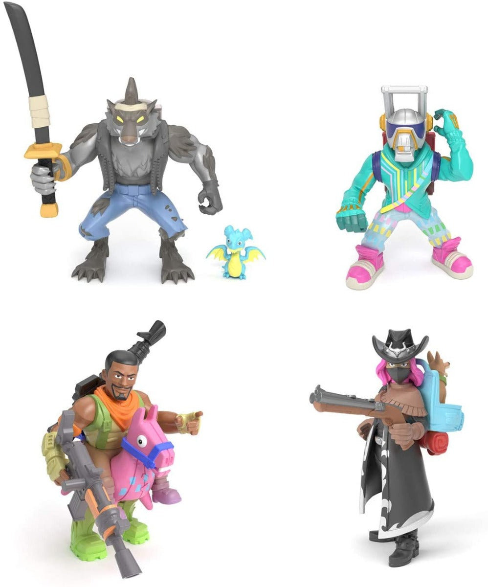FORTNITE BATTLE ROYALE COLLECTION: SQUAD PACK (dire, calamity, dj yonder, giddy up)