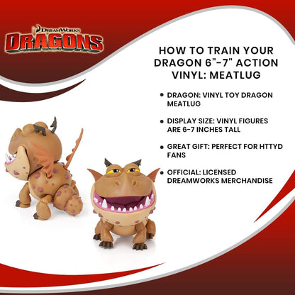 HTTYD DRAGONS W1 ACTION VINYLS 7" MEATLUG
