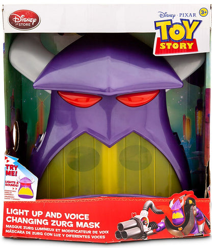 DISNEY TOY STORY LIGHT UP AND VOICE CHANGING ZURG MASK
